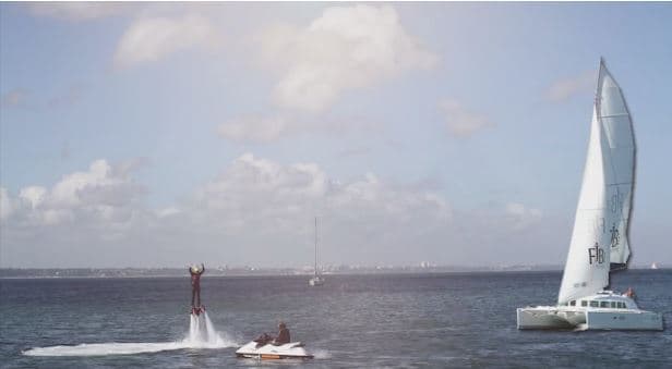 Astute Customer Day Out on Flyboard
