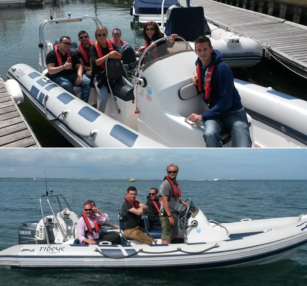 Astute Customer Day – out on the RIB