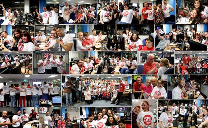 Sport Relief Donation Hotline Call Centre