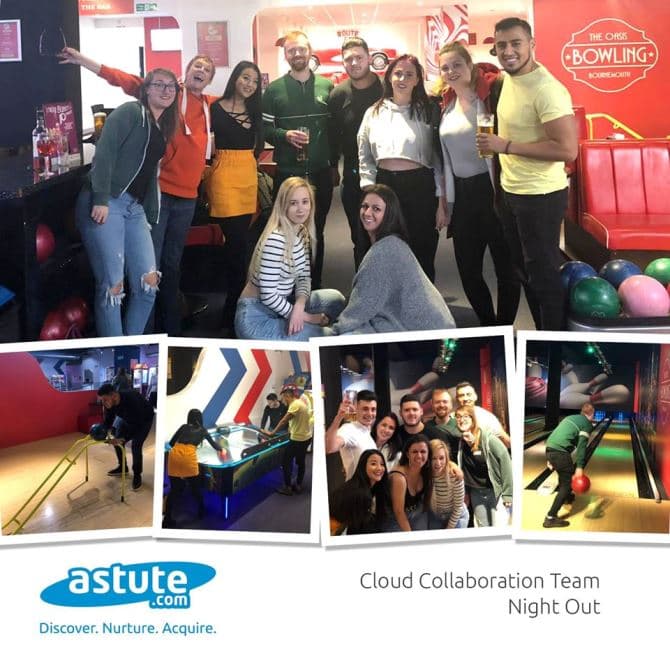 Cloud Collaboration Team Night Out
