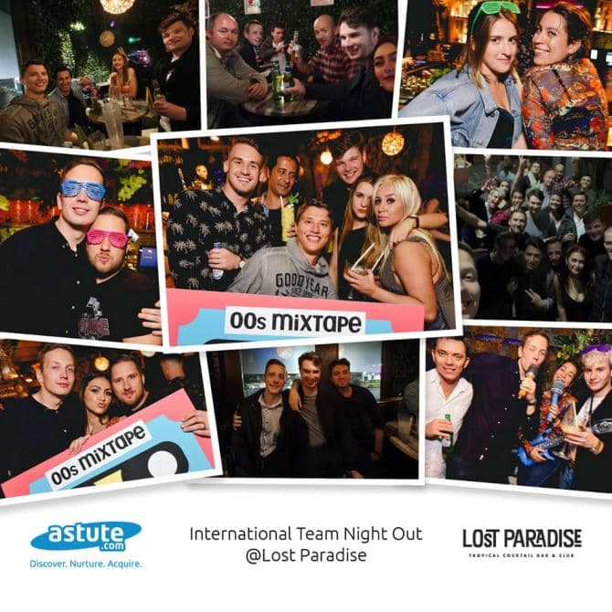 International Team Night Out @Lost Paradise