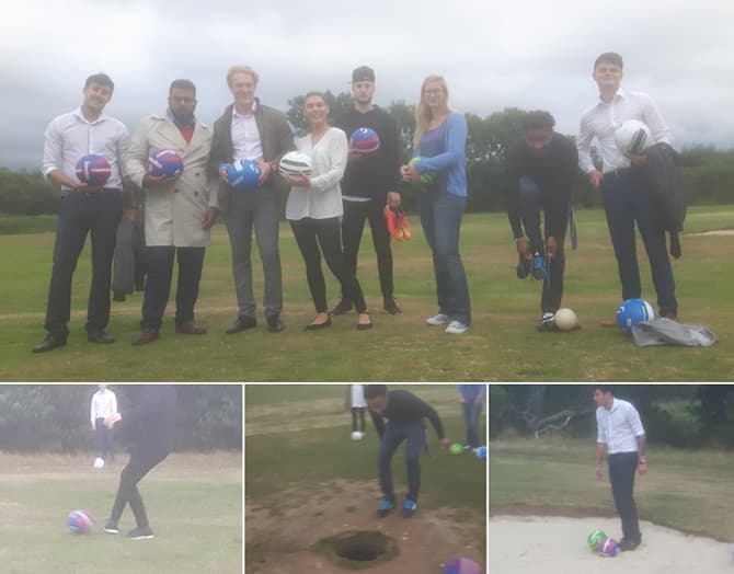 Network Infrastructure Team Footgolf Incentive