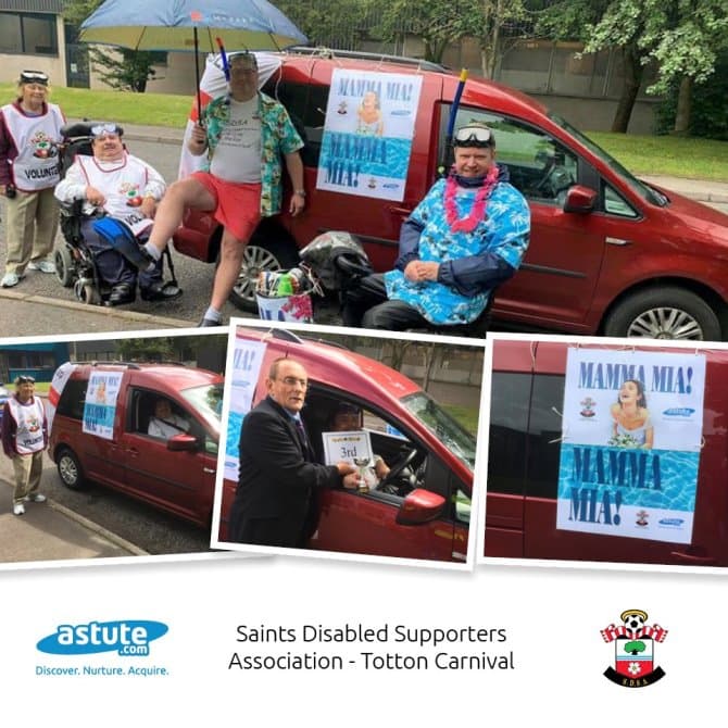 Saints Disabled Supporters Association – Totton Carnival