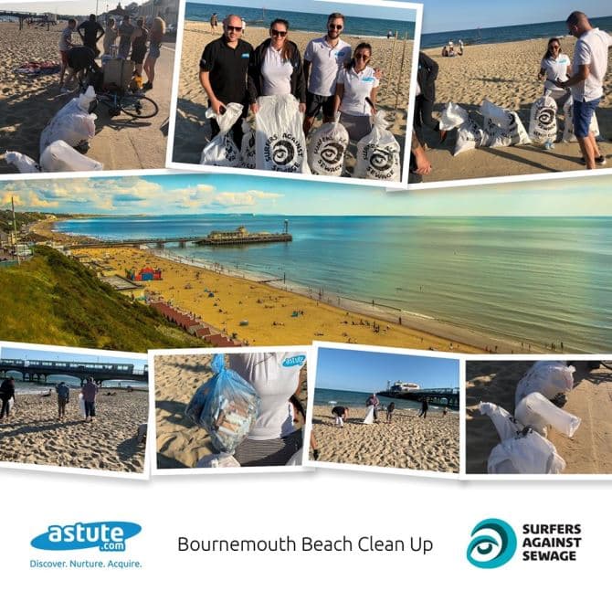 Bournemouth Beach Clean Up