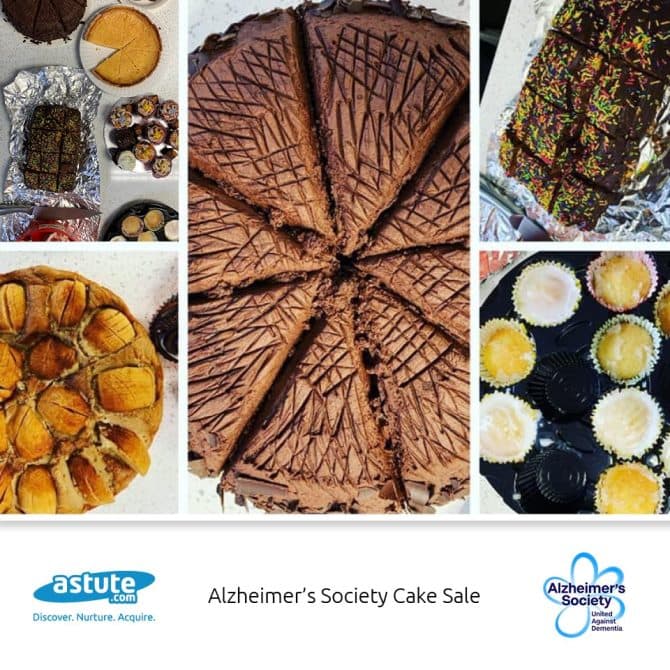 Alzheimer’s Society Cake Sale