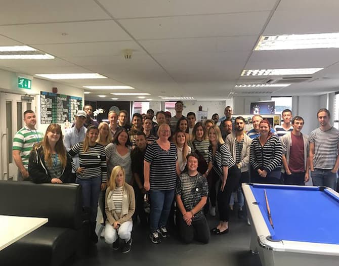 Stripey Day for Wessex Cancer Trust