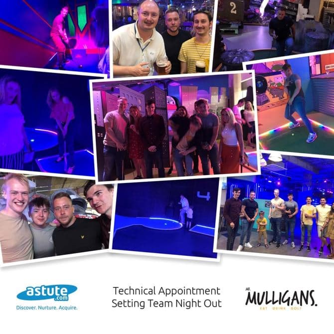 Technical Appointment Setting Team Night Out