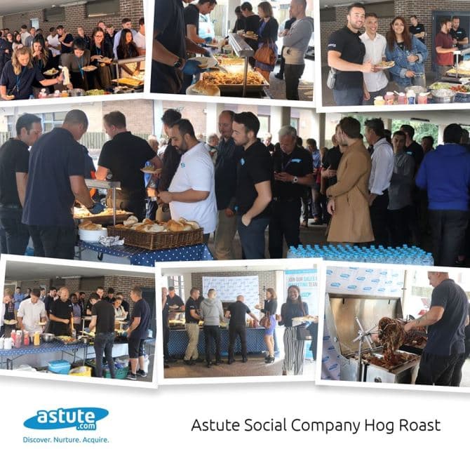 Astute Social Company Hog Roast